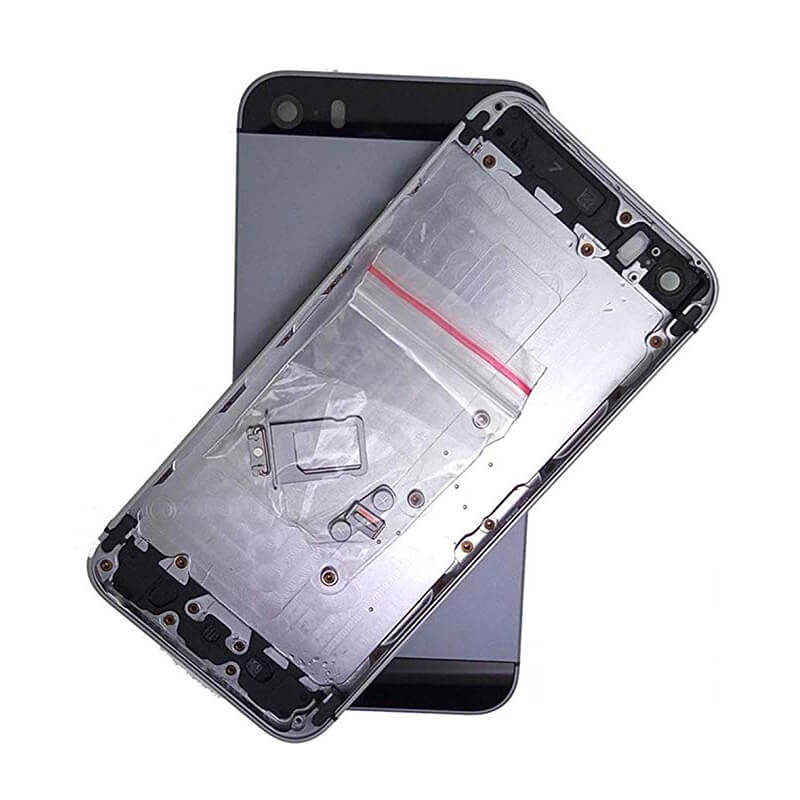 iPhone SE galinis korpusas juodas spacy grey