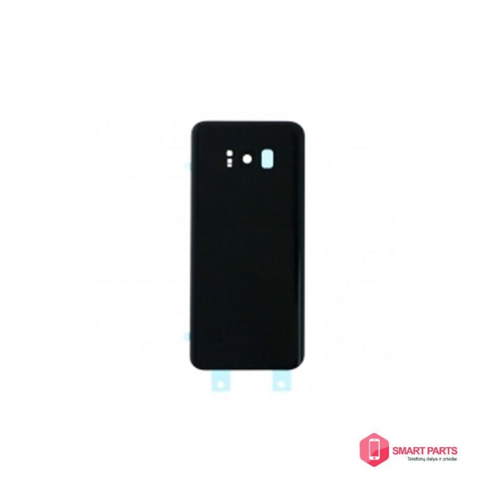Samsung S7 Edge galinis baterijos dangtelis stiklas OEM juodas