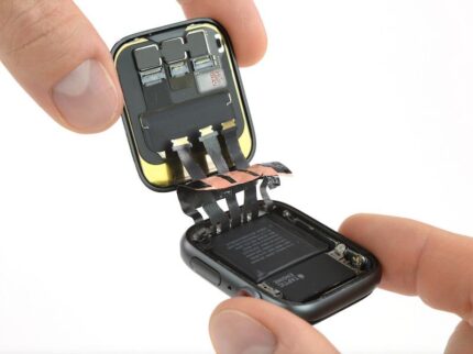 apple watch 4 baterijos keitimas