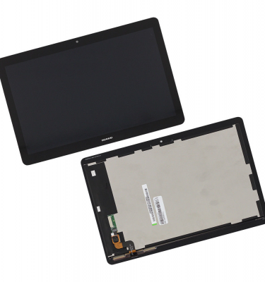 Huawei MediaPad T3 10 ekranas su lietimui jautriu stikliuku juodas (HQ)