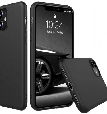 iPhone 11 juodas dėklas