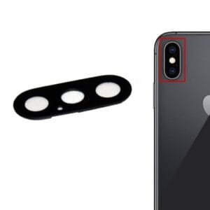 iPhone XS kameros stikliukas