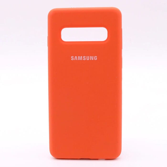 Samsung S10 deklas oranzinis