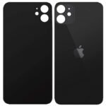 Galinis dangtelis skirtas iPhone 11 - EU & Large Hole versija - Juodas - HQ