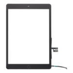 Lietimui jautrus stikliukas skirtas iPad 10.2 2019 7th, iPad 10.2 2020 8th - su HOME - Juodas - OEM