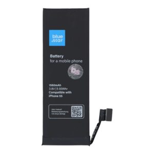 Baterija su lipduku skirta iPhone 5S / 5C - 1560 mAh - BLUE STAR HQ