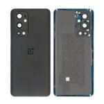 Galinis dangtelis su kameros stikliuku skirtas Oneplus 9 Pro (LE2123) - Juodas - OEM