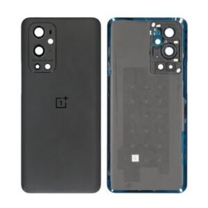 Galinis dangtelis su kameros stikliuku skirtas Oneplus 9 Pro (LE2123) - Juodas - OEM