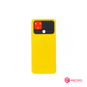 Xiaomi Poco C40 galinis baterijos dangtelis stiklas OEM geltonas