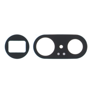 Kameros stikliukas skirtas Google Pixel 7 Pro (GP4BC) - Juodas - 2 vnt - OEM