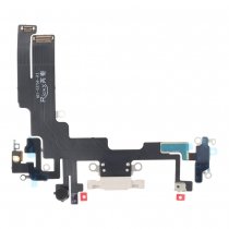 Krovimo lizdas skirtas iPhone 14 - Baltas - OEM