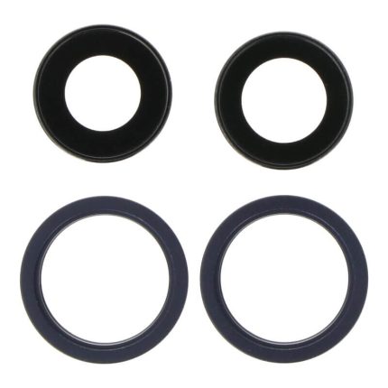 iPhone 13 13 Mini galinės kameros stikliukas su rėmu (4vnt.)