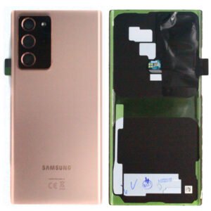 Galinis dangtelis su kameros stikliuku skirtas Samsung Galaxy Note 20 Ultra N985, Note 20 Ultra 5G - OEM