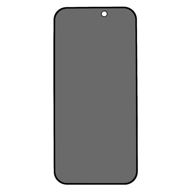 Privatus apsauginis stikliukas skirtas iPhone 15 Pro Max (Privacy Anti-Glare)
