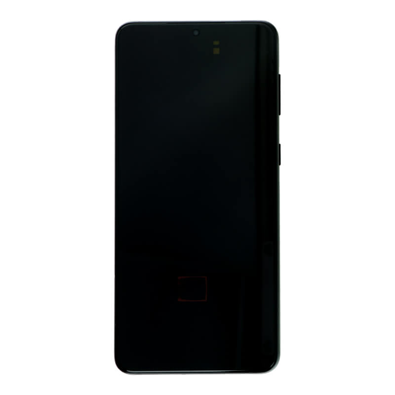 Ekranas skirtas Samsung S21 Plus 5G G996 su rėmu (OLED HQ) - Juodas