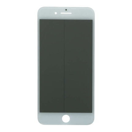 Ekrano stikliukas skirtas iPhone 7 Plus (Stiklas + OCA + Rėmas + Polerizuota juosta) - Baltas