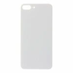 Galinis baterijos dangtelis, stiklas skirtas iPhone 8 Plus - EU & Large Hole Version - White