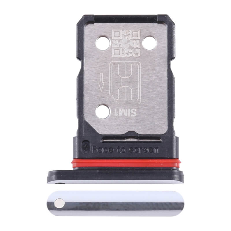 SIM kortelės dėklas, laikiklis skirtas OnePlus 11R (Dual Card Version) – Silver