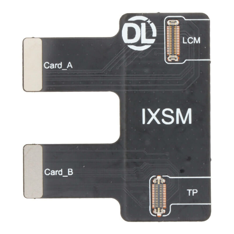 DL 400 ekrano ir lietimui jautraus stikliuko testavimo kabelis skirtas iPhone XS Max
