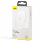 Baseus Wireless Charger Cobble 15W White (WXYS-02)