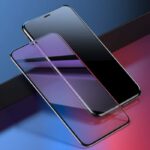 Baseus iPhone Xs Max 0.2 mm All-screen Arc-surface A-Blue T-Glass Black (SGAPIPH65-HE01)