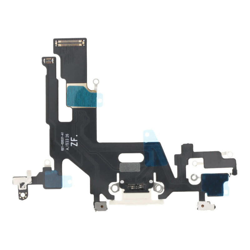 Charging Port Flex Cable for iPhone 11 White
