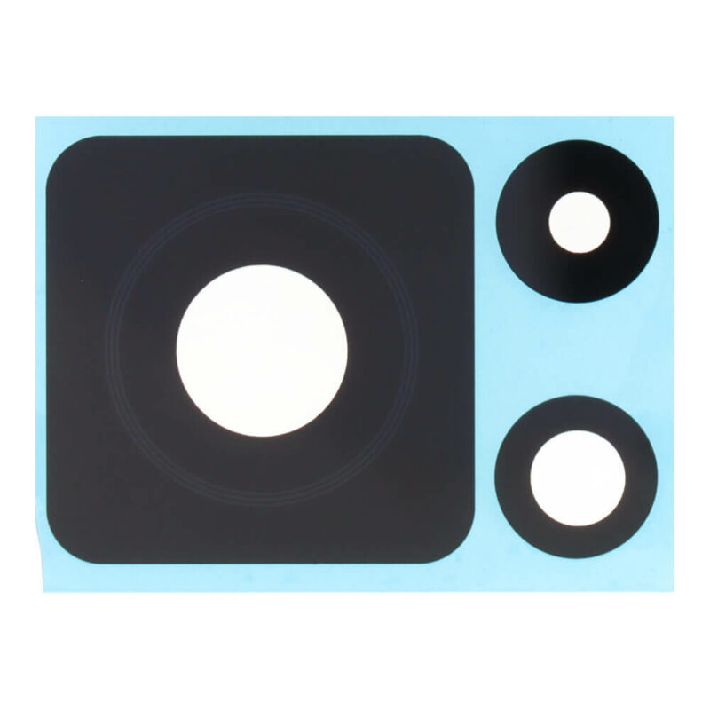 Galinės kameros stikliukas skirtas Xiaomi 12T Pro – 3 vnt - Juodas