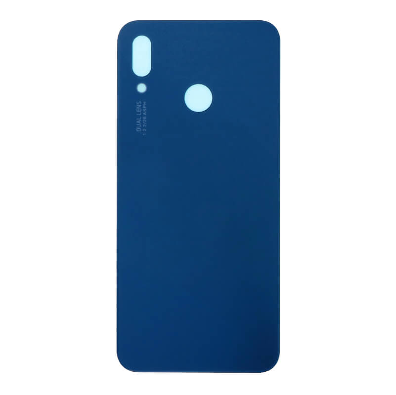 Galinis baterijos dangtelis, stiklas skirtas Huawei P20 Lite, Nova 3e - Blue