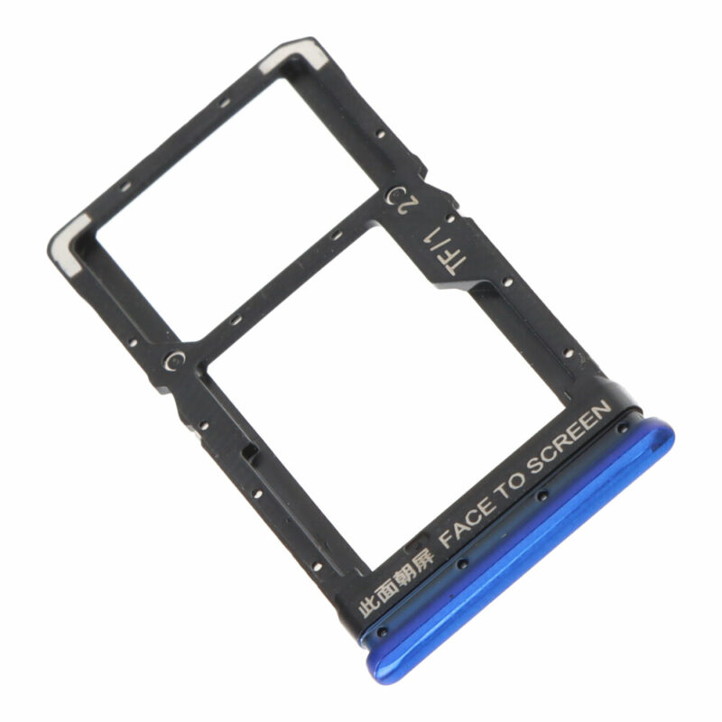 SIM kortelės dėklas, stalčius skirtas Xiaomi Poco X3 Pro – Blue