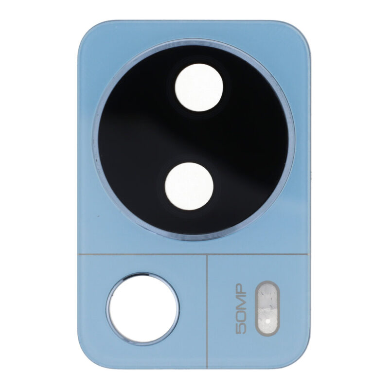 Galinės kameros stikliukas su rėmu skirtas Xiaomi 13 Lite – Blue – OEM