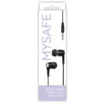 Ausinės Mysafe EAR35 Stereo Jack 3,5mm - Juodos