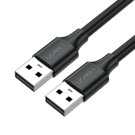 Kabelis Ugreen US102 USB - USB 2.0 - 480MBS - 0.25M - Juodas
