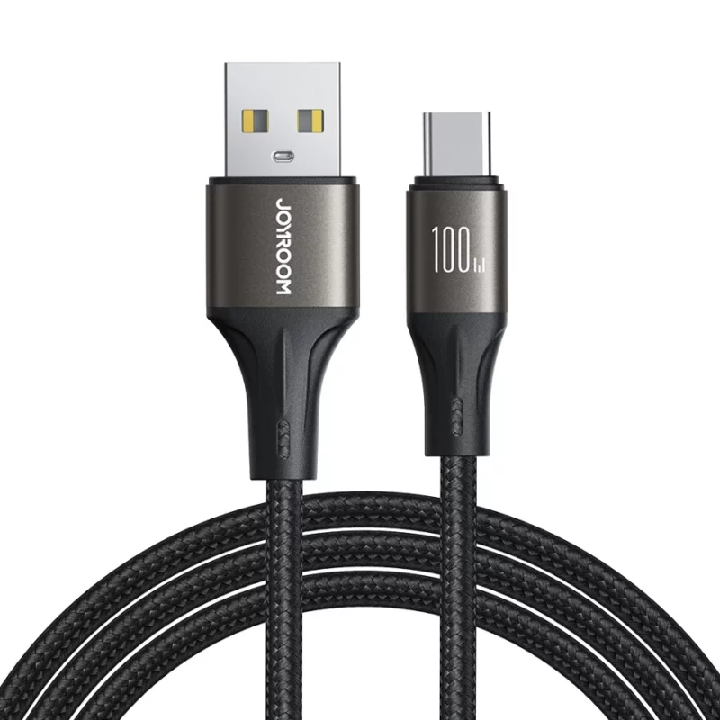 USB kabelis Joyroom Light-Speed ​​Series SA25-AC6 USB-A / USB-C - 100W - 1.2m - Juodas