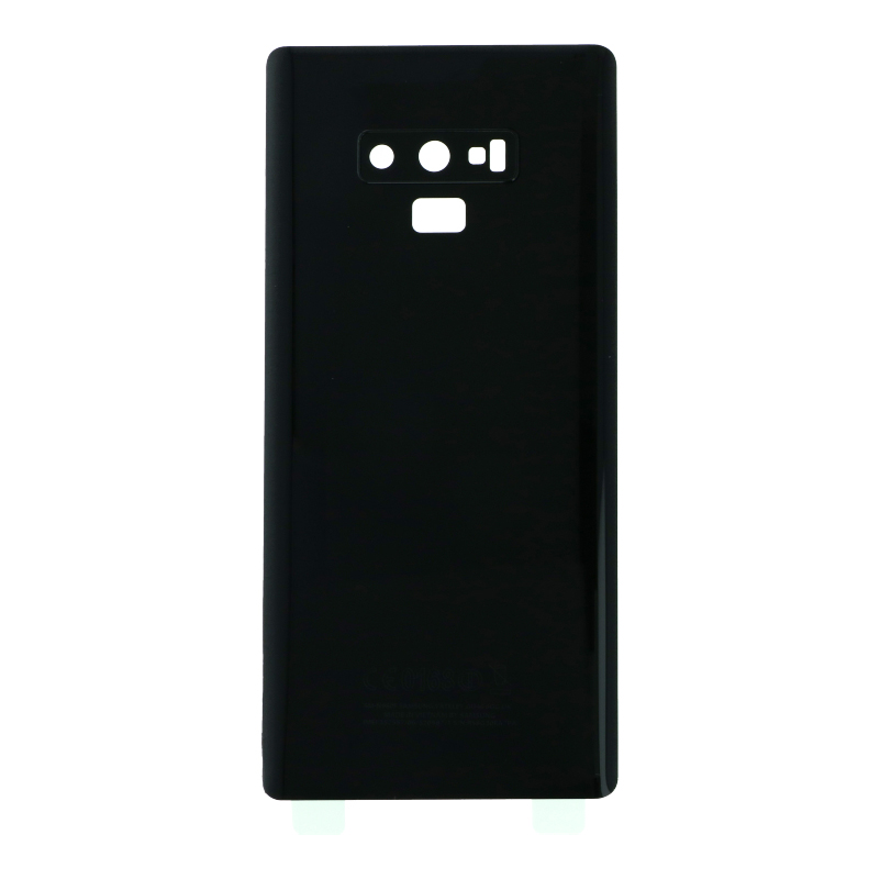 Galinis dangtelis su kameros stikliuku skirtas Samsung Galaxy Note 9 - Juodas - OEM