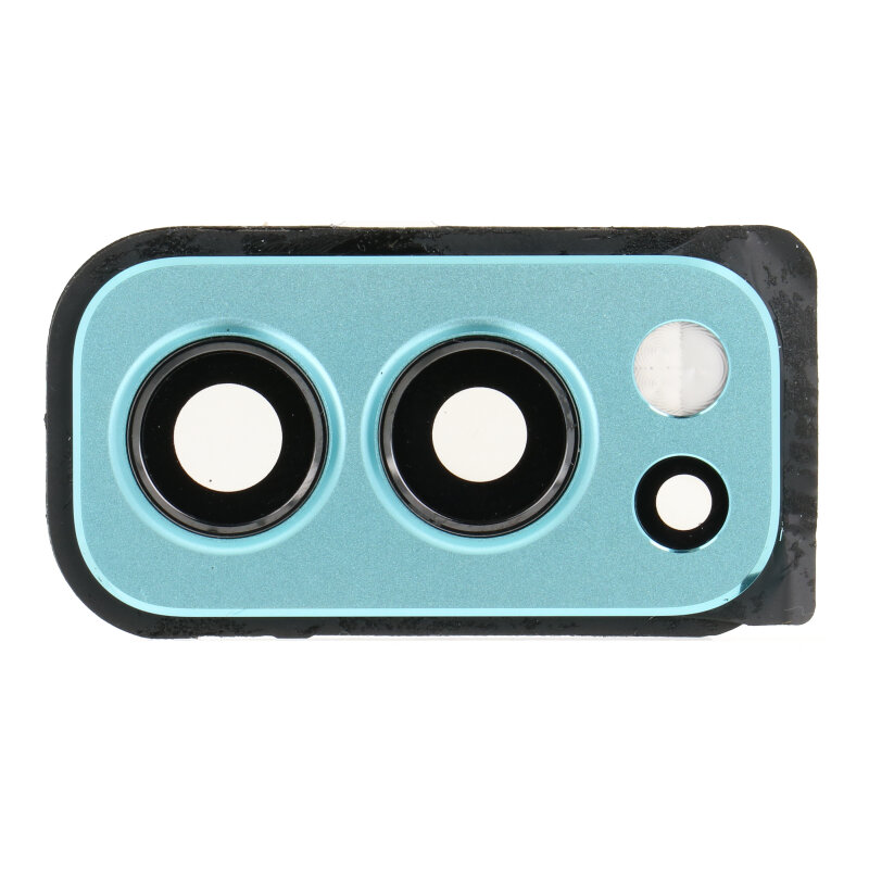 Galinės kameros stikliukas su rėmu skirtas OnePlus Nord 2 5G – Blue