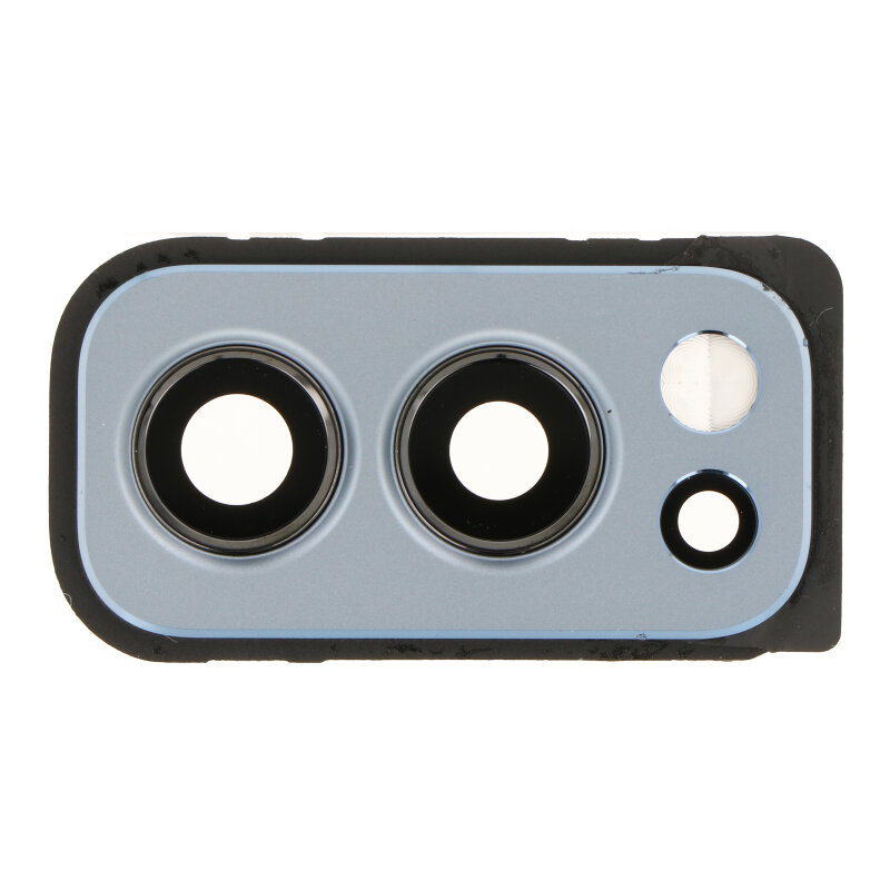 Galinės kameros stikliukas su rėmu skirtas OnePlus Nord 2 5G – Gray