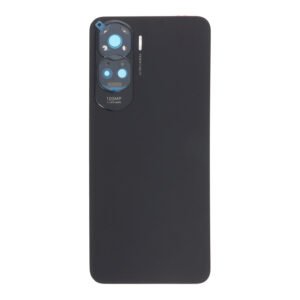 Galinis dangtelis su kameros stikliuko rėmu skirtas Honor 90 Lite - Midnight Black - OEM