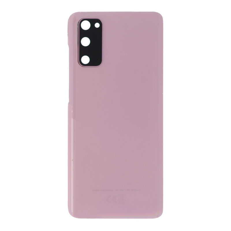 Galinis dangtelis su kameros stikliuku skirtas Samsung Galaxy S20 – Pink – HQ