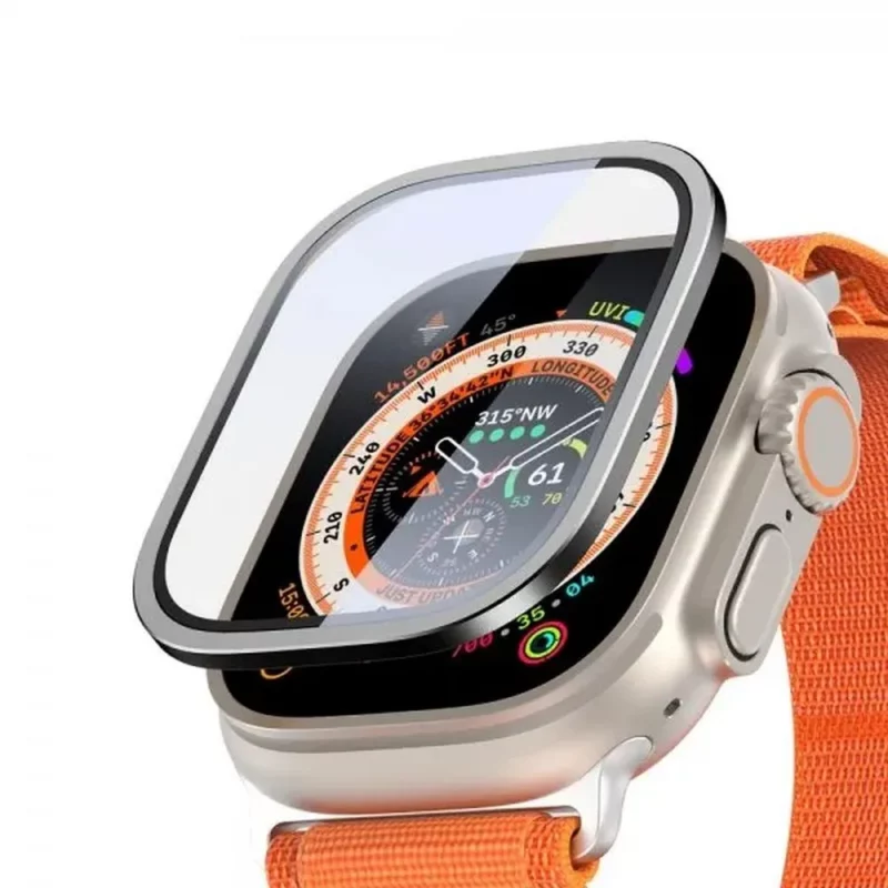 Apsauginis stikliukas skirtas Apple Watch UltraUltra 2 - 49mm - DUX DUCIS Tempered glass with frame
