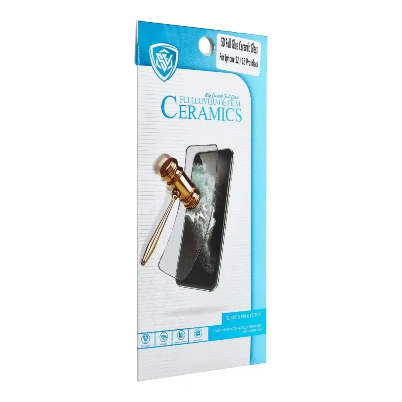 Apsauginis stikliukas skirtas Samsung Galaxy A52 5G A52 LTE ( 4G ) A52s 5G - 5D Full Glue Ceramic Glass