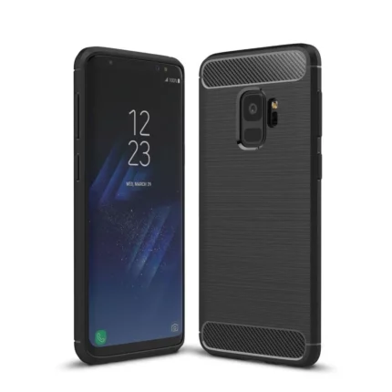 Dėklas CARBON Case skirtas Samsung Galaxy S9 Plus - Juodas