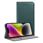 Dėklas Magneto Book Case skirtas Xiaomi Redmi Note 11 Pro, Note 11 Pro 5G – Dark Green