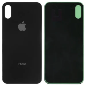 Galinis dangtelis skirtas iPhone XS - Juodas - OEM