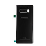 Galinis dangtelis su kameros stikliuku skirtas Samsung Galaxy Note 8 N950F - Juodas - OEM