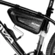 Neperšlampamas (atsparus vandeniui) krepšys dviračiui po rėmu - WILDMAN 1,5L - Juodas