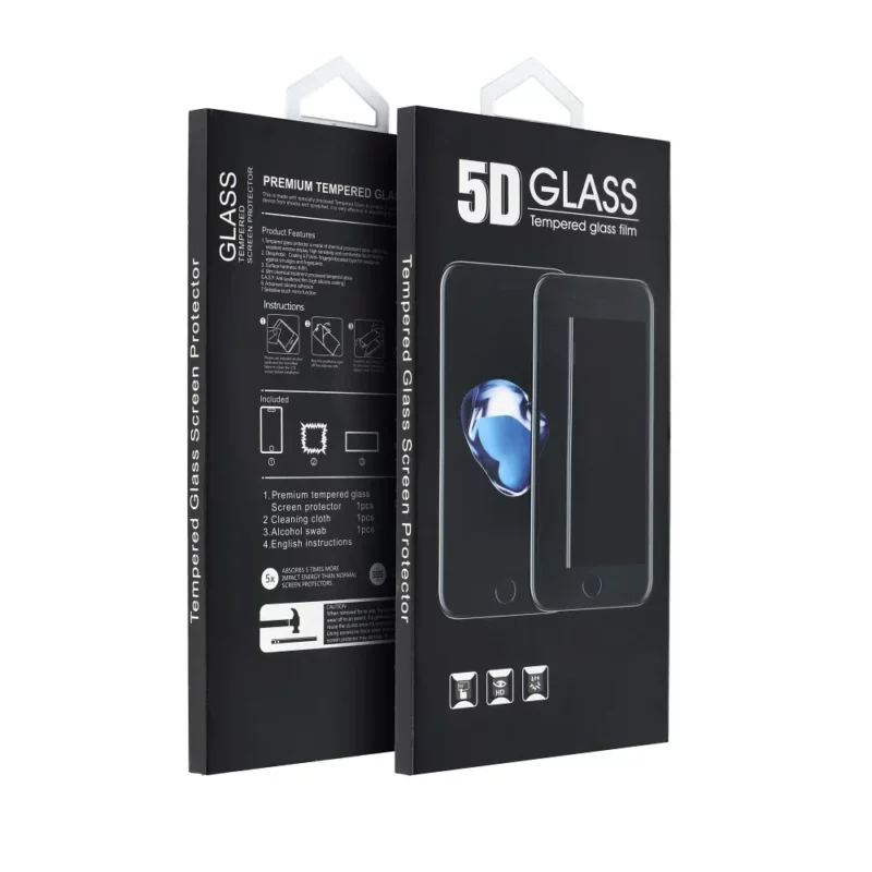 Privatus apsauginis stikliukas skirtas iPhone 15 Plus - 5D Full Glue - Privacy