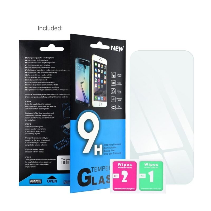 Apsauginis stikliukas skirtas Apple iPhone 13 - 9H Tempered Glass