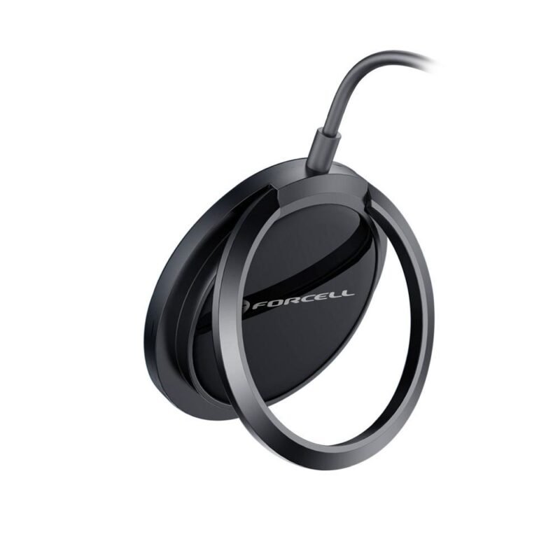 Belaidis įkroviklis Forcell F-Energy PowerPod wireless charger with MagSafe – 15W - Juodas