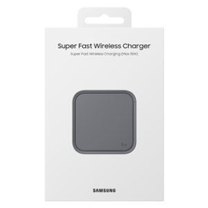 Belaidis indukcinis įkroviklis Samsung EP-P2400BBEGEU Fast Wirless Chharger 15W – Juodas