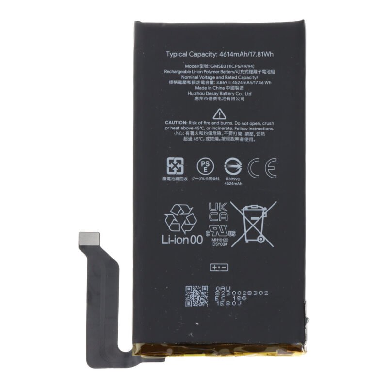 Baterija GMSB3 skirta Google Pixel 6 - 4614mAh - OEM